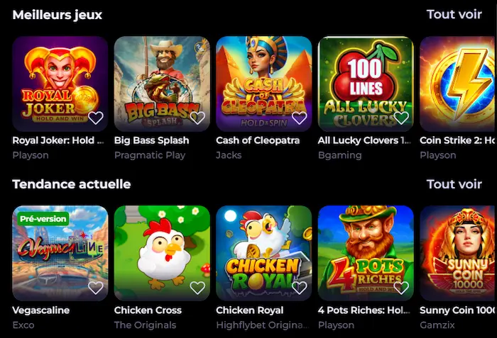 HighFlybet Casino games