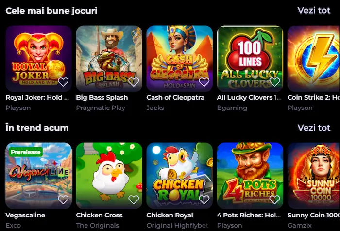 HighFlybet Casino games